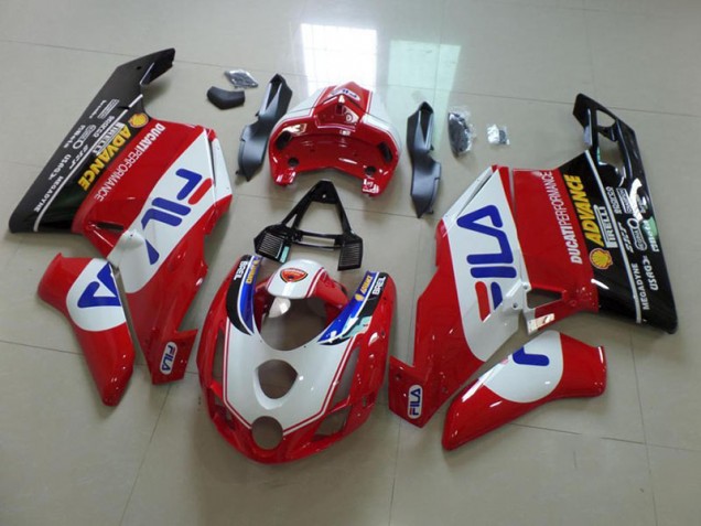 2003-2004 Red Fila Ducati 749 999 Fairings 2003-2004 Red Fila Ducati 749 999 Fairings