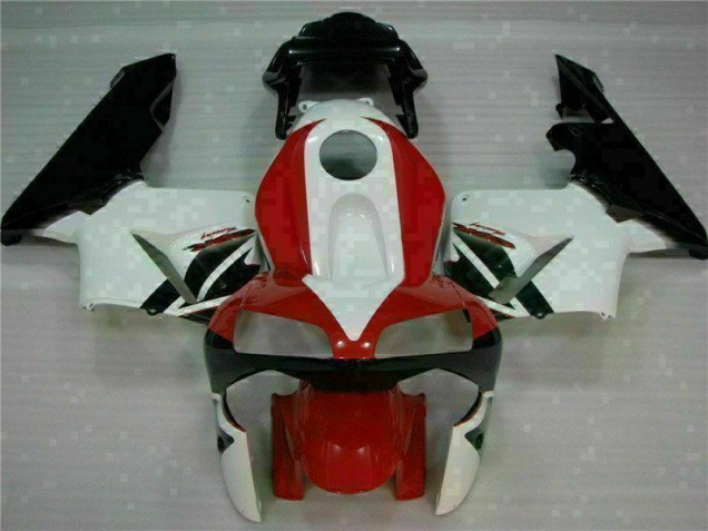 2003-2004 Red White Honda CBR600RR Plastics Fairings 2003-2004 Red White Honda CBR600RR Plastics Fairings
