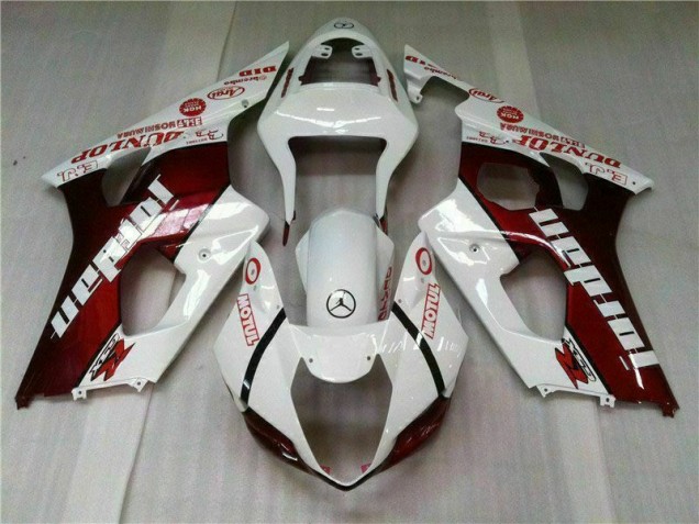 2003-2004 Red White Suzuki GSXR 1000 Fairings & Bodywork 2003-2004 Red White Suzuki GSXR 1000 Fairings & Bodywork