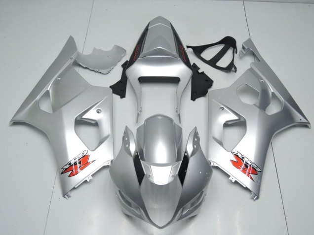 2003-2004 Silver OEM Style Suzuki GSXR 1000 Fairings 2003-2004 Silver OEM Style Suzuki GSXR 1000 Fairings