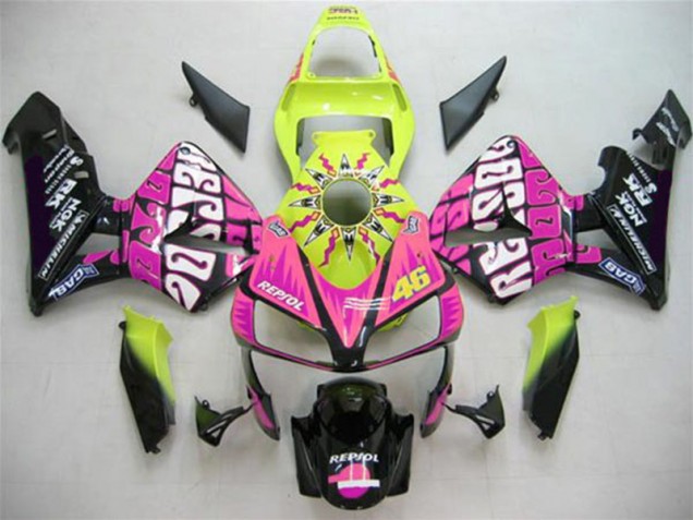 2003-2004 Valentino Rossi Mf6214 Honda CBR600RR Fairings 2003-2004 Valentino Rossi Mf6214 Honda CBR600RR Fairings
