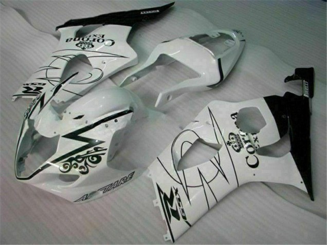 2003-2004 White Suzuki GSXR 1000 Fairings 2003-2004 White Suzuki GSXR 1000 Fairings