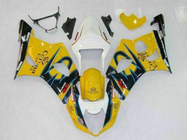2003-2004 Yellow Suzuki GSXR 1000 Fairings 2003-2004 Yellow Suzuki GSXR 1000 Fairings
