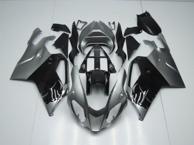 2003-2005 Grey and Black Aprilia RSV1000 Fairings 2003-2005 Grey and Black Aprilia RSV1000 Fairings