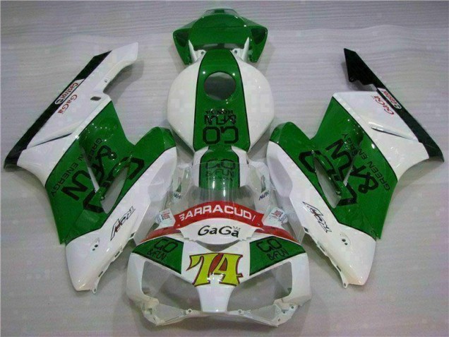 2004-2005 Green White Honda CBR1000RR Fairings 2004-2005 Green White Honda CBR1000RR Fairings