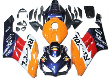 2004-2005 Orange Red Blue Honda CBR1000RR Fairings