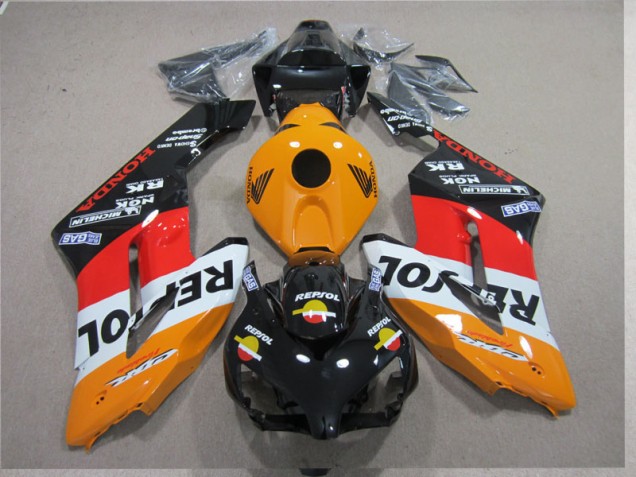 2004-2005 Orange Red White Repsol Honda CBR1000RR Fairings 2004-2005 Orange Red White Repsol Honda CBR1000RR Fairings