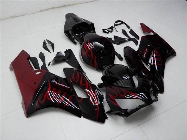 2004-2005 Red Black Honda CBR1000RR Fairings 2004-2005 Red Black Honda CBR1000RR Fairings