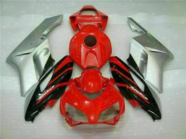2004-2005 Red Silver Honda CBR1000RR Fairings 2004-2005 Red Silver Honda CBR1000RR Fairings