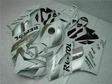 2004-2005 Silver White Honda CBR1000RR Fairings