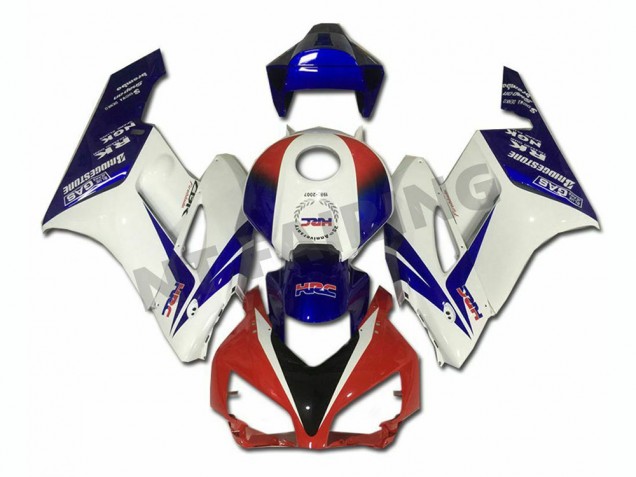 2004-2005 White Blue Red Honda CBR1000RR Fairings 2004-2005 White Blue Red Honda CBR1000RR Fairings