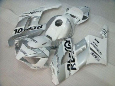 2004-2005 White Silver Black Honda CBR1000RR Fairings & Bodywork