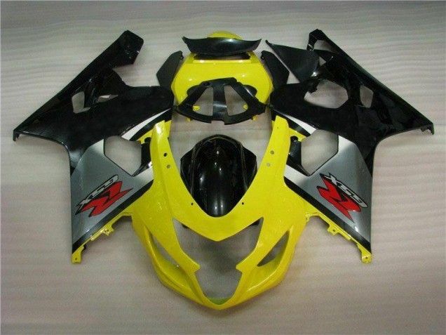 2004-2005 Yellow Black Suzuki GSXR 600/750 Fairings & Bodywork 2004-2005 Yellow Black Suzuki GSXR 600/750 Fairings & Bodywork