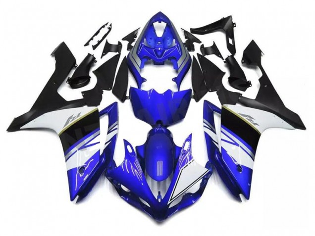 2004-2006 Blue White Black Yamaha YZF R1 Fairings 2004-2006 Blue White Black Yamaha YZF R1 Fairings