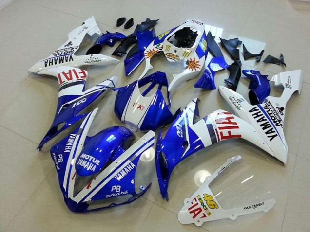 2004-2006 Blue White Red Yamaha YZF R1 Fairings 2004-2006 Blue White Red Yamaha YZF R1 Fairings