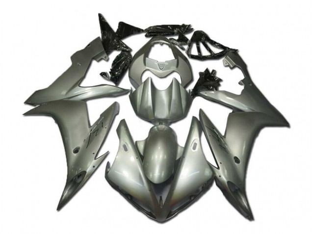 2004-2006 Silver Yamaha YZF R1 Fairings 2004-2006 Silver Yamaha YZF R1 Fairings