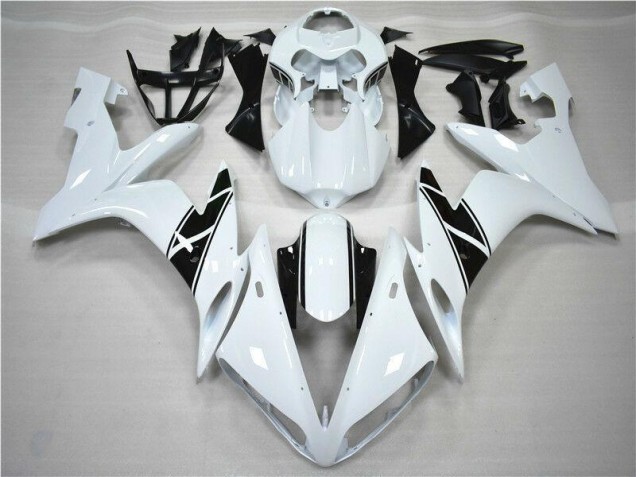 2004-2006 White Black Yamaha YZF R1 Fairings 2004-2006 White Black Yamaha YZF R1 Fairings