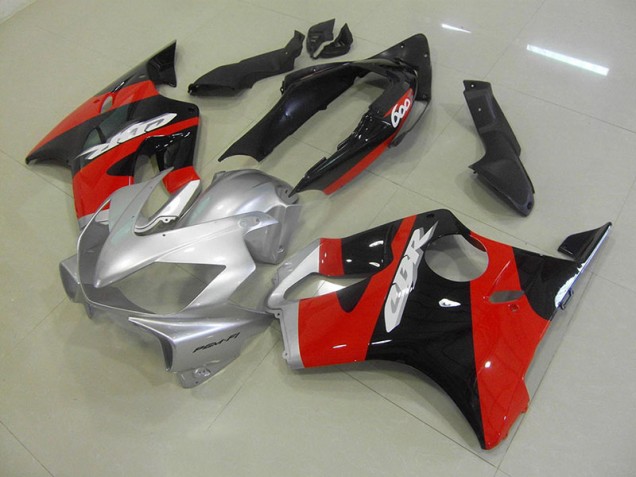 2004-2007 Black Red Silver Honda CBR600 F4i Fairings & Bodywork 2004-2007 Black Red Silver Honda CBR600 F4i Fairings & Bodywork