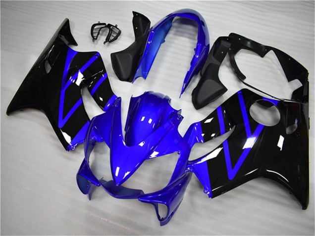 2004-2007 Blue Black Honda CBR600 F4i Fairings 2004-2007 Blue Black Honda CBR600 F4i Fairings
