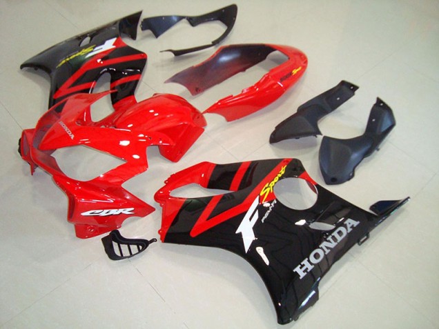 2004-2007 Red Black Red Tail Honda CBR600 F4i Fairings 2004-2007 Red Black Red Tail Honda CBR600 F4i Fairings