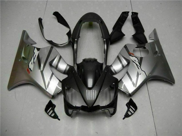 2004-2007 Silver Black Honda CBR600 F4i Fairings 2004-2007 Silver Black Honda CBR600 F4i Fairings