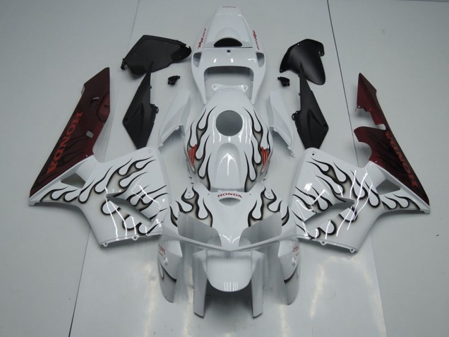 2005-2006 Black Flame Honda CBR600RR Fairings 2005-2006 Black Flame Honda CBR600RR Fairings