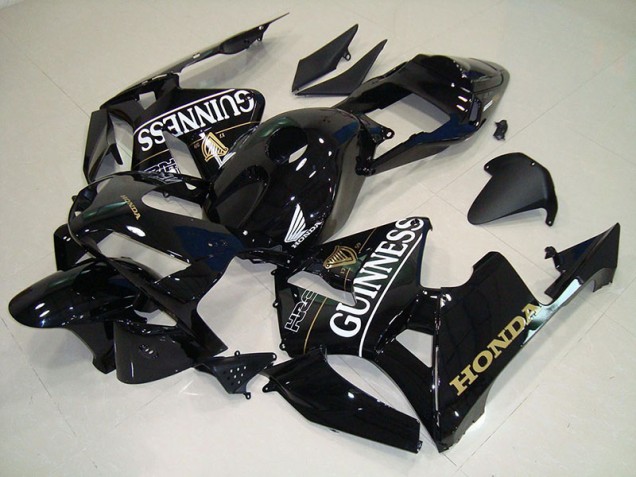 2005-2006 Black Gunness Honda CBR600RR Fairings 2005-2006 Black Gunness Honda CBR600RR Fairings