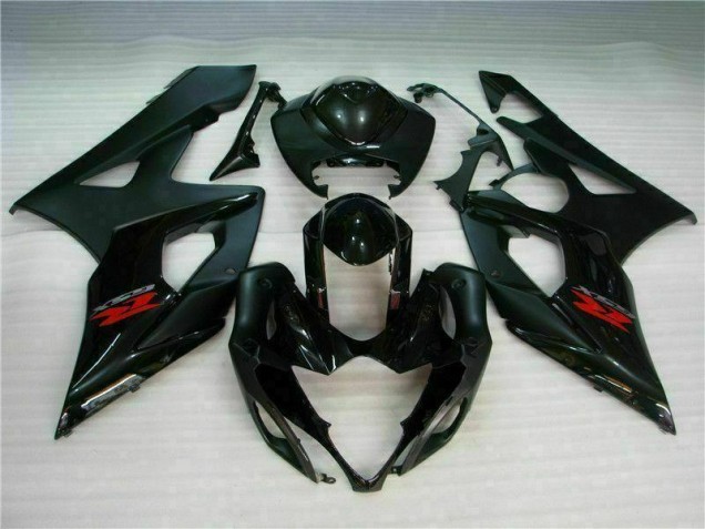 2005-2006 Black Suzuki GSXR 1000 Abs Fairing Kit 2005-2006 Black Suzuki GSXR 1000 Abs Fairing Kit