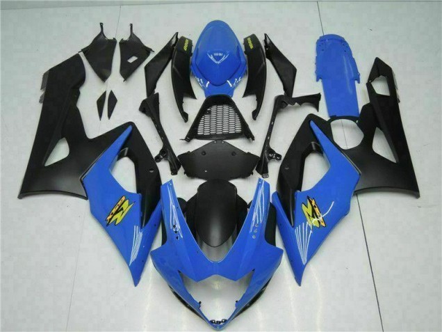 2005-2006 Blue Black Suzuki GSXR 1000 Full Fairing Kit 2005-2006 Blue Black Suzuki GSXR 1000 Full Fairing Kit