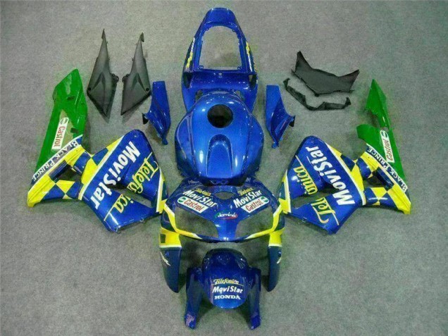 2005-2006 Blue Honda CBR600RR Full Fairing Kits 2005-2006 Blue Honda CBR600RR Full Fairing Kits