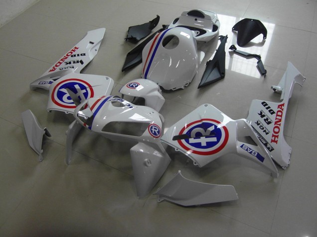 2005-2006 Blue White Red Honda CBR600RR Fairings 2005-2006 Blue White Red Honda CBR600RR Fairings