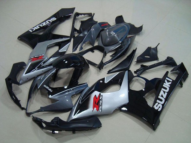 2005-2006 Grey Black Silver Suzuki GSXR 1000 Fairings 2005-2006 Grey Black Silver Suzuki GSXR 1000 Fairings
