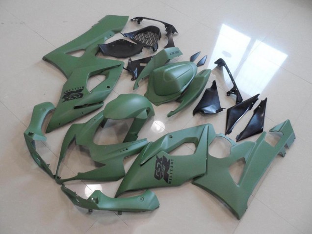 2005-2006 Matte Army Green Suzuki GSXR 1000 Fairings 2005-2006 Matte Army Green Suzuki GSXR 1000 Fairings