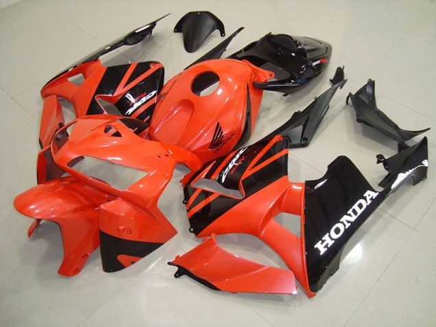 2005-2006 Orange Honda CBR600RR Fairings 2005-2006 Orange Honda CBR600RR Fairings