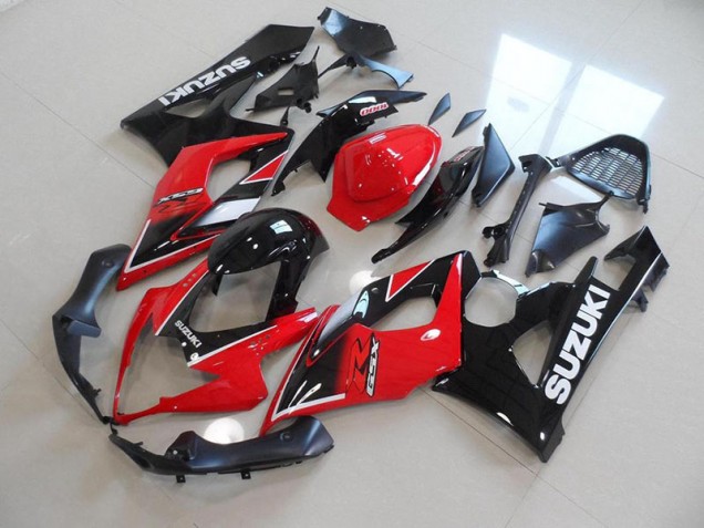 2005-2006 Red Black OEM Style Suzuki GSXR 1000 Fairings 2005-2006 Red Black OEM Style Suzuki GSXR 1000 Fairings