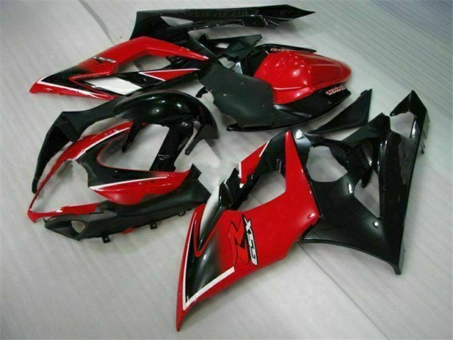 2005-2006 Red Black Suzuki GSXR 1000 Abs Fairing Kit 2005-2006 Red Black Suzuki GSXR 1000 Abs Fairing Kit