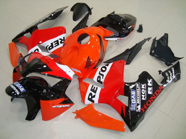 2005-2006 Repsol Honda CBR600RR Fairings 2005-2006 Repsol Honda CBR600RR Fairings