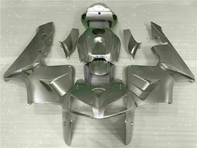 2005-2006 Silver Honda CBR600RR Plastics Fairings 2005-2006 Silver Honda CBR600RR Plastics Fairings
