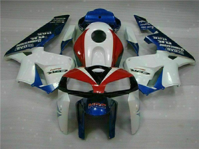 2005-2006 White Blue Honda CBR600RR Fairings & Bodywork 2005-2006 White Blue Honda CBR600RR Fairings & Bodywork