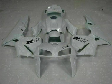 2005-2006 White Honda CBR600RR Fairing Kit
