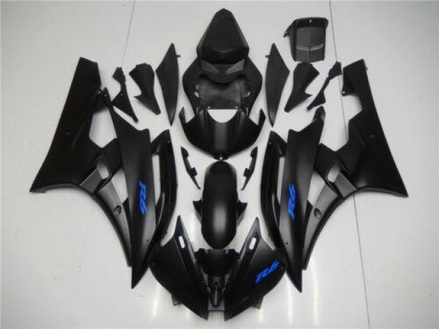 2006-2007 Black Blue Yamaha YZF R6 Fairings 2006-2007 Black Blue Yamaha YZF R6 Fairings