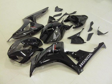 2006-2007 Black Silver Honda CBR1000RR Fairings