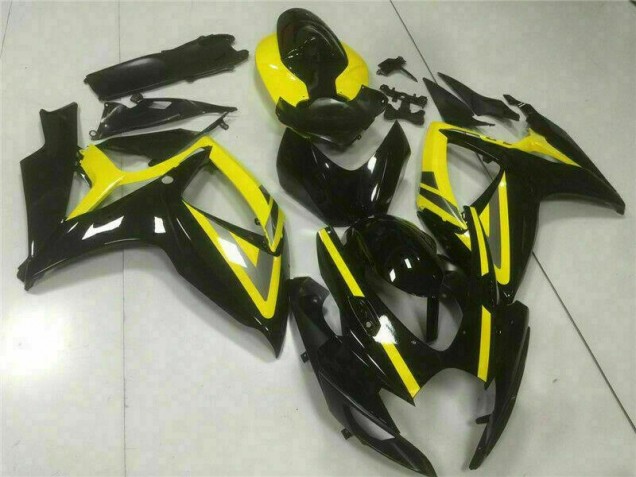 2006-2007 Black Suzuki GSXR 600/750 Full Abs Fairings 2006-2007 Black Suzuki GSXR 600/750 Full Abs Fairings