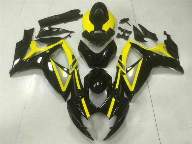2006-2007 Black Suzuki GSXR 600/750 Full Fairing Kit 2006-2007 Black Suzuki GSXR 600/750 Full Fairing Kit