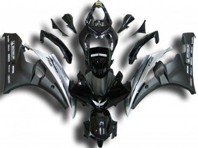 2006-2007 Black White Yamaha YZF R6 Fairings & Bodywork 2006-2007 Black White Yamaha YZF R6 Fairings & Bodywork