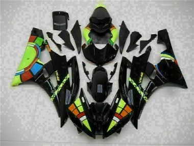 2006-2007 Black Yamaha YZF R6 Fairings & Bodywork