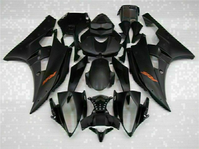 2006-2007 Black Yamaha YZF R6 Fairings & Plastics 2006-2007 Black Yamaha YZF R6 Fairings & Plastics