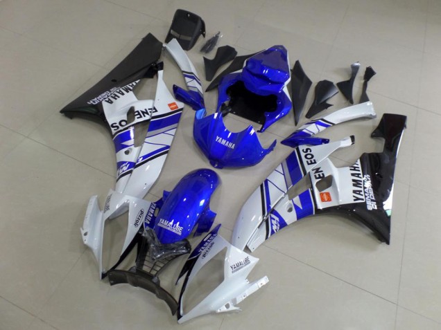 2006-2007 Blue Eneos Yamaha YZF R6 Fairings 2006-2007 Blue Eneos Yamaha YZF R6 Fairings