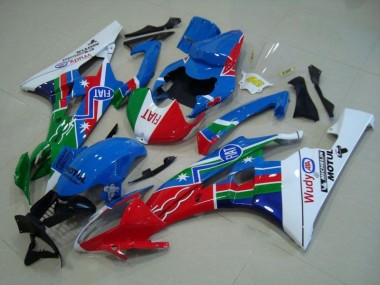 2006-2007 Blue Red White Green Yamaha YZF R6 Fairings