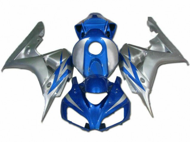 2006-2007 Blue Silver Honda CBR1000RR Fairings 2006-2007 Blue Silver Honda CBR1000RR Fairings